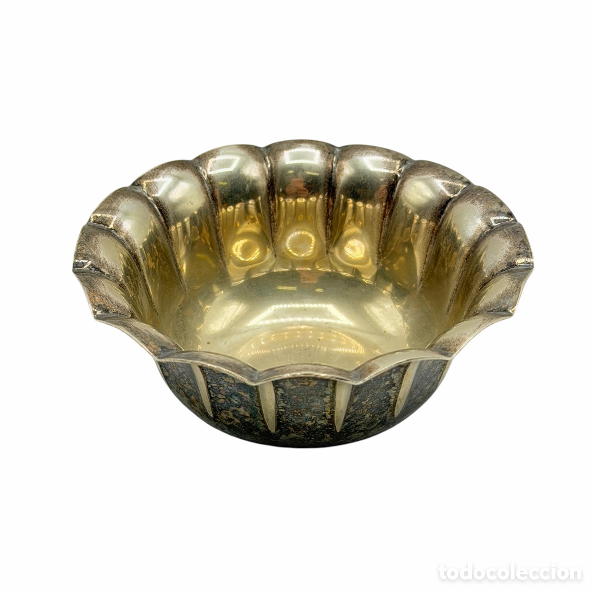 Antig&uuml;edades: Antiguo Recipiente Plateado