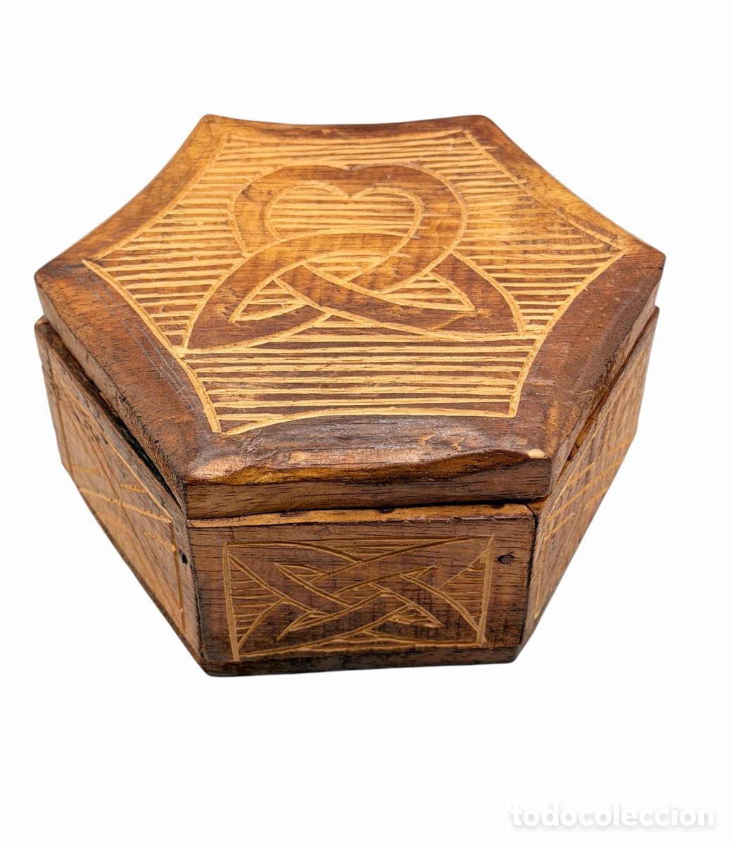Antiquit&auml;ten: Antigua Caja de Madera