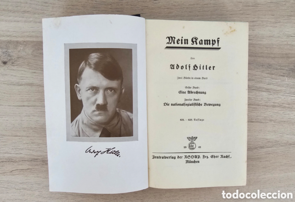 Antig&uuml;edades: Mein Kampf ORIGINAL 1941