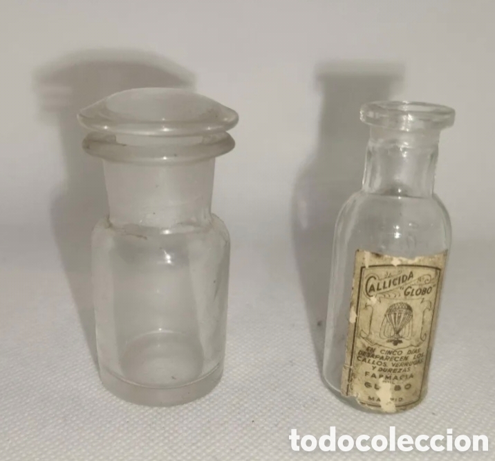Antiquit&auml;ten: 2 botes Farmacia El Globo Madrid