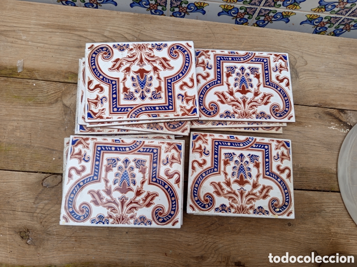 Antig&uuml;edades: 15 azulejos sevillanos echo en Espa&ntilde;a