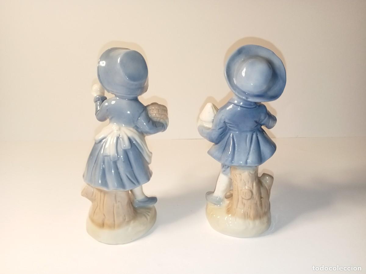 Antig&uuml;edades: 2 FIGURAS NI&Ntilde;O Y NI&Ntilde;A - Foto 2