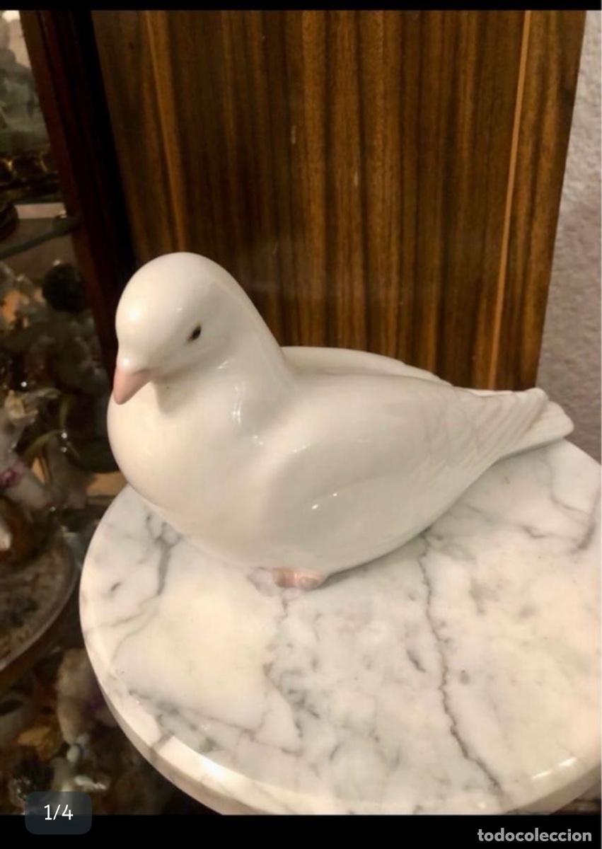 Antig&uuml;edades: PALOMA PORCELANA DE LLADR&Oacute; PARA PUBLICIDAD KEMPHOR.