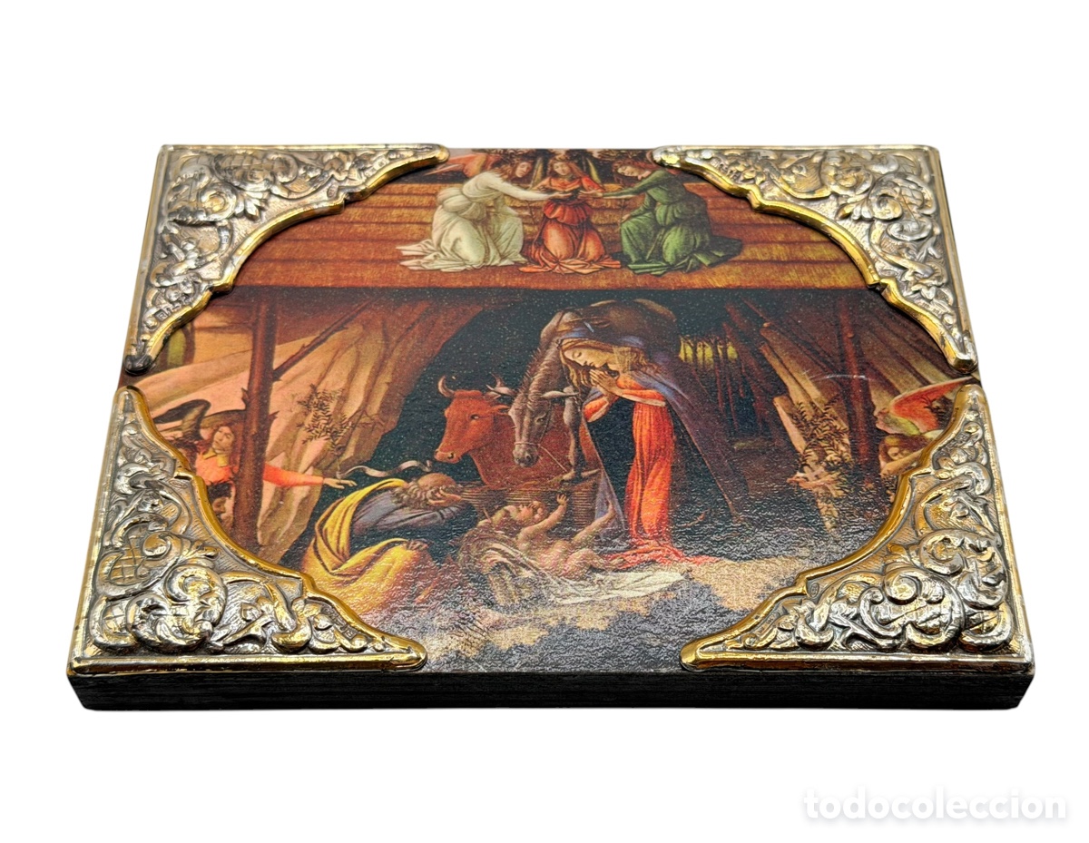 Antig&uuml;edades: Icono Religioso con Plata de Ley