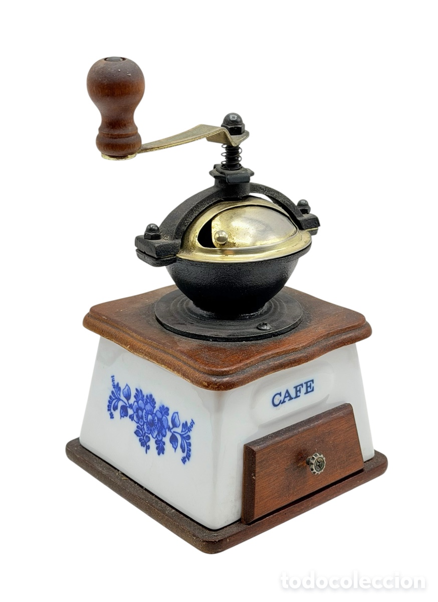 Antiquit&auml;ten: Molinillo de Cer&aacute;mica Pintada