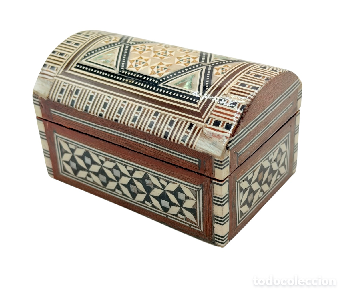 Antiquit&auml;ten: Antigua Caja de Hueso