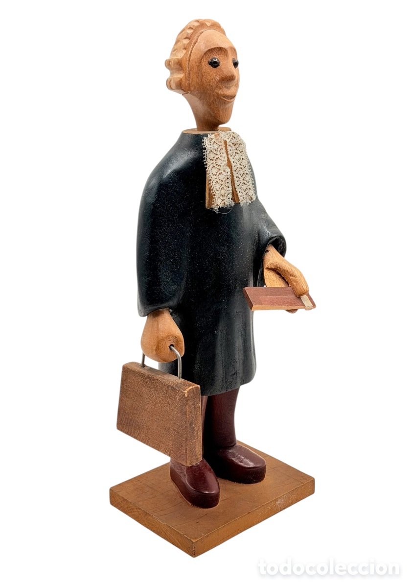 Antiques: Antigua Figura de Madera