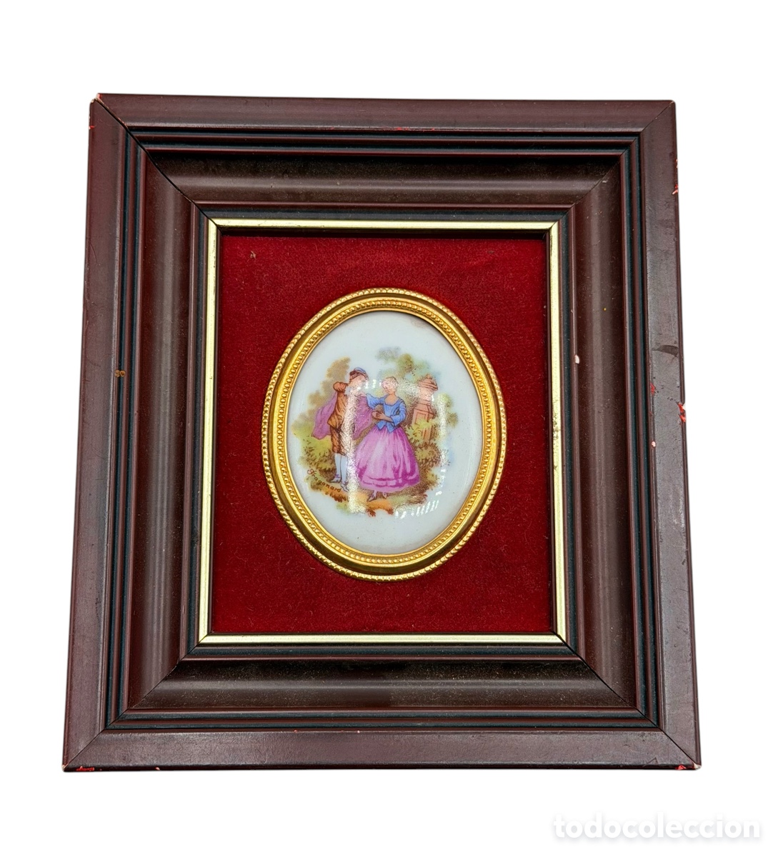 Antiguidades: Antigua Decoraci&oacute;n Enmarcada