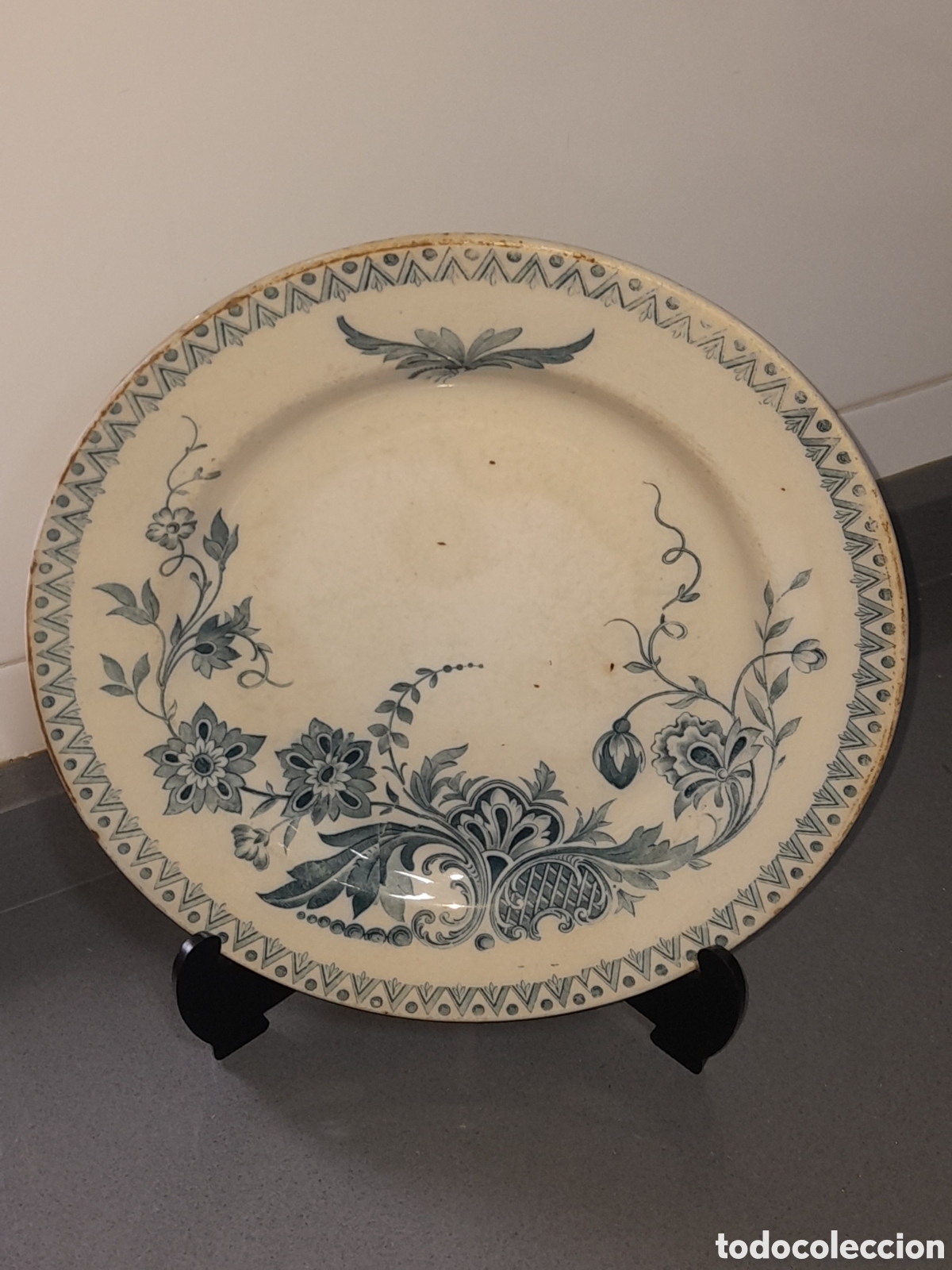 Antig&uuml;edades: Plato antiguo Villeroy & Bosch