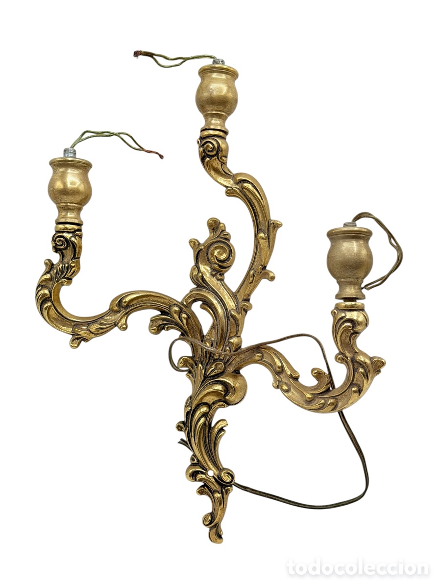 Antig&uuml;edades: Antiguo Aplique de Bronce