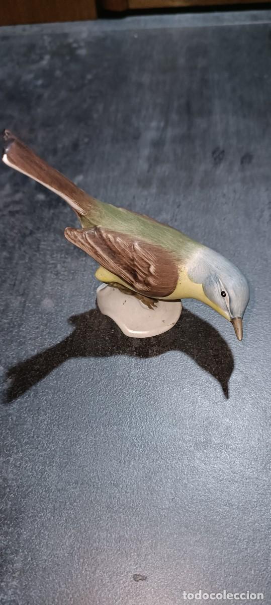Antig&uuml;edades: P&aacute;jaro de porcelana alemana Goebel