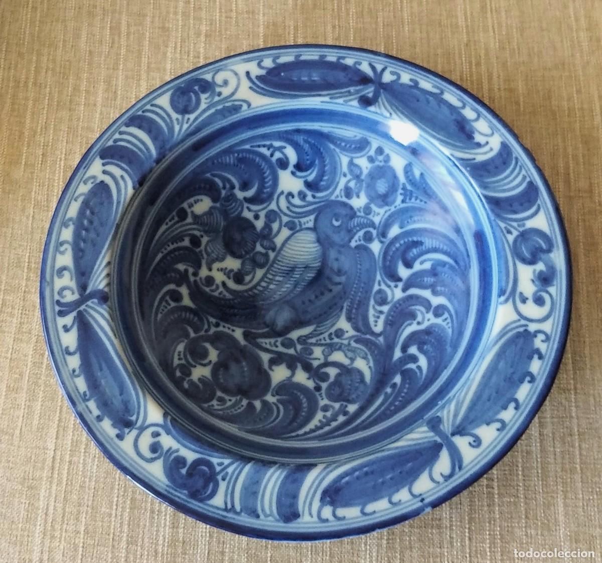 Oggetti Antichi: ANTIGUO PLATO DE CERAMICA DE TALAVERA