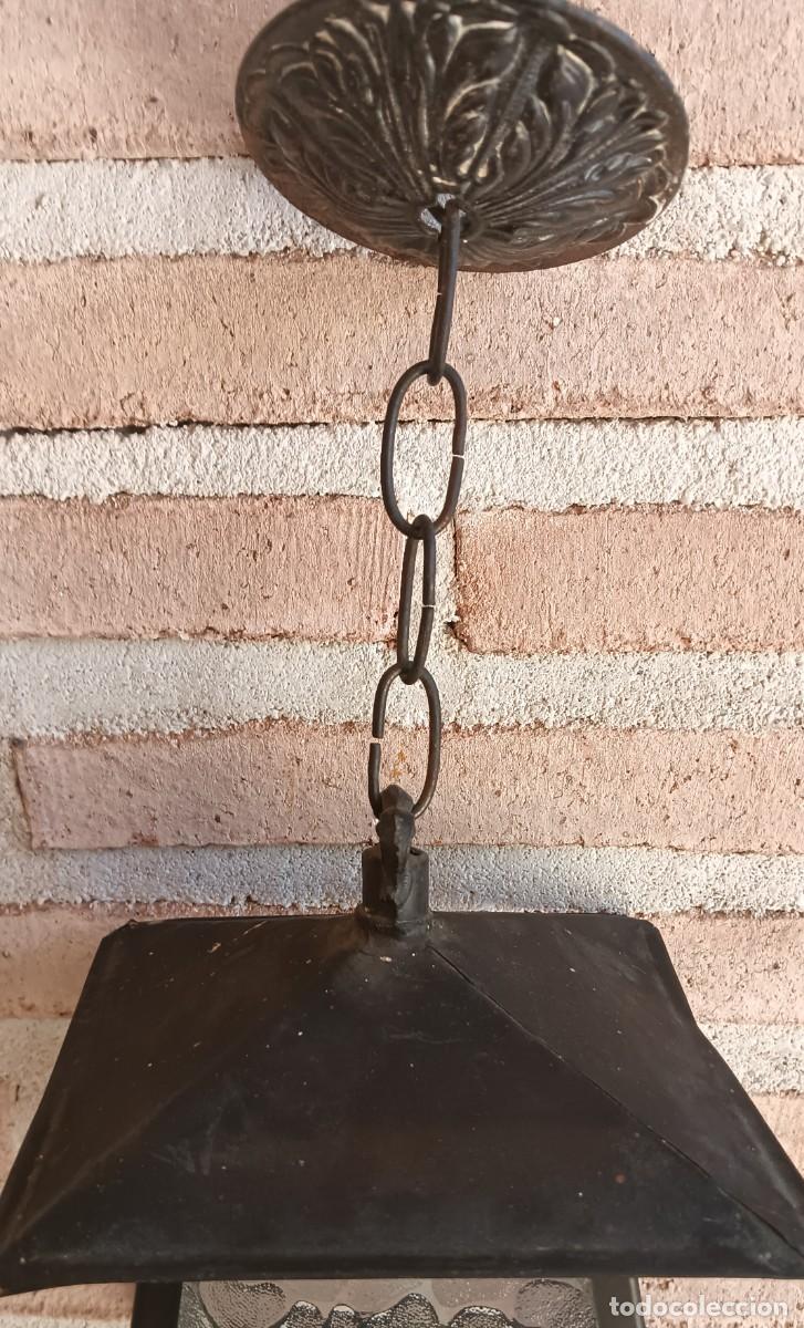 Antig&uuml;edades: ANTIGUO FAROL CON CRISTALES - Foto 5