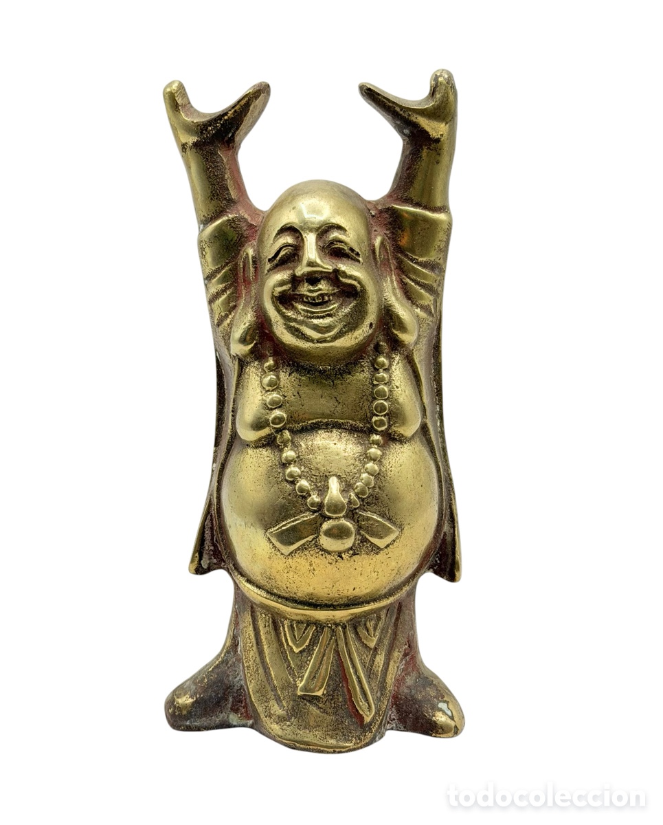 Antig&uuml;edades: Gran Figura de Buda Sonriente
