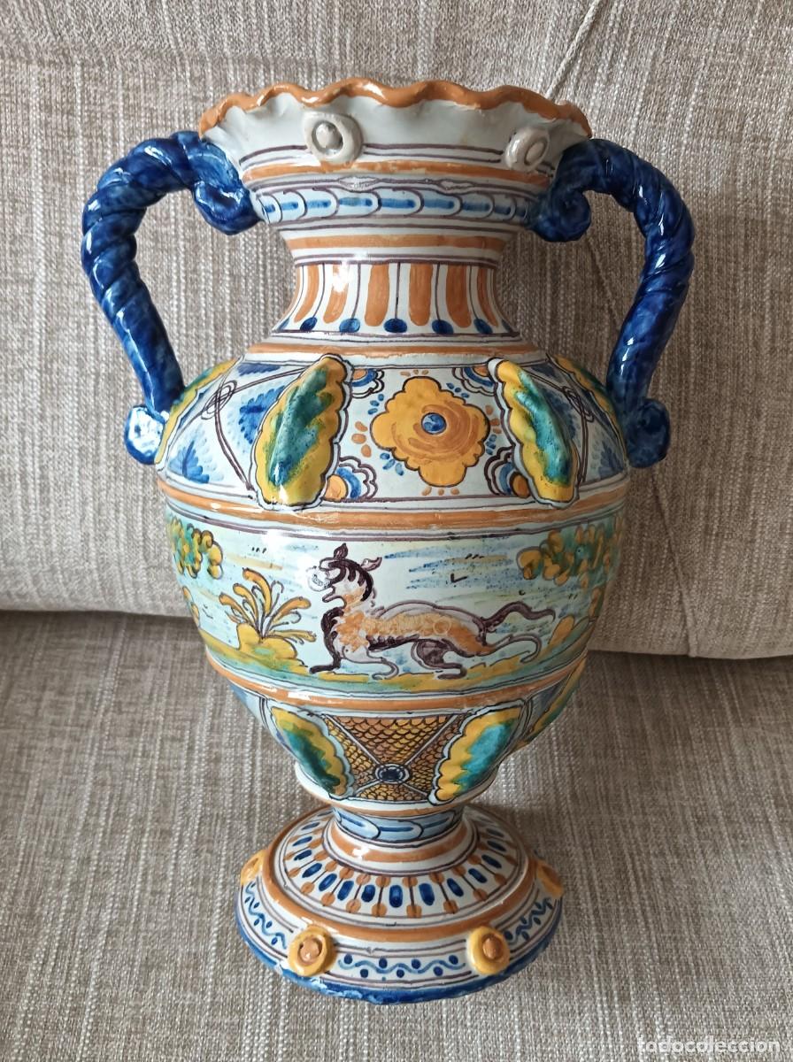 Antiquit&eacute;s: ANTIGUO ANFORA DE CERAMICA