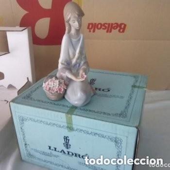 Antig&uuml;edades: FIGURA LLADRO , NUEVA EN SU CAJA &rdquo;CANCION DE PRIMAVERA&rdquo; 1988 DESCATALOGADA ESCULTOR JUAN HUERTA
