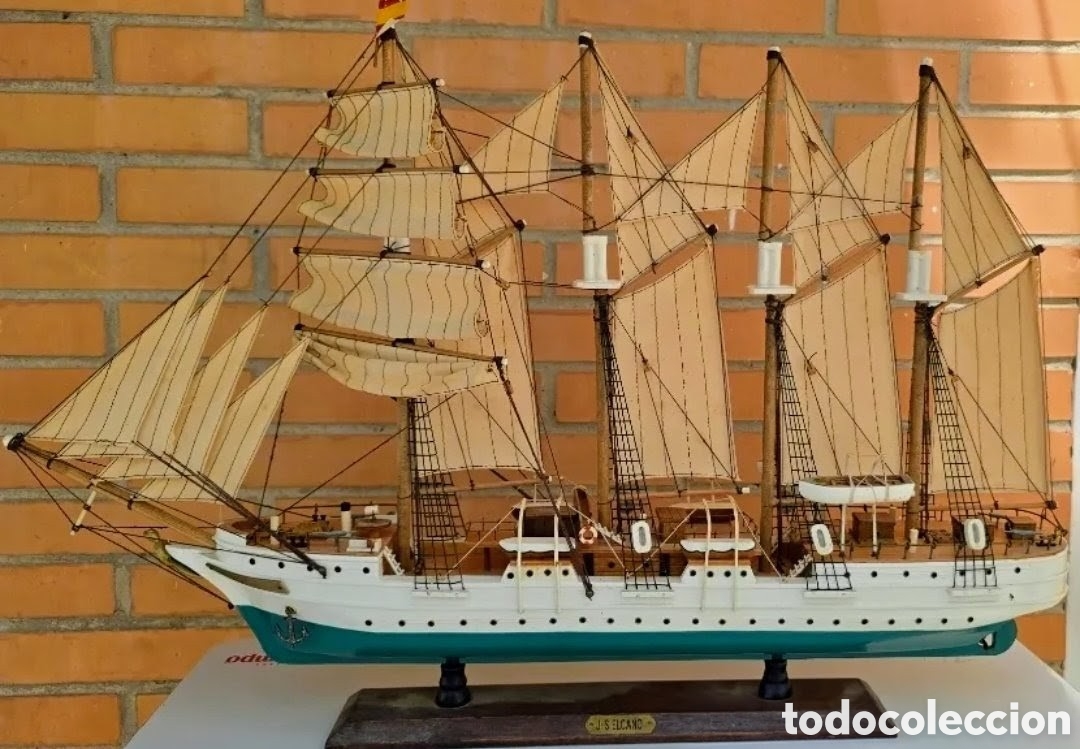 Antiquit&eacute;s: Maqueta barco Juan Sebasti&aacute;n el Cano 1980