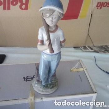 Antig&uuml;edades: FIGURA LLADRO , NUEVA EN SU CAJA &rdquo;DISPUESTO A JUGAR &rdquo; 1990/1 DESCATALOGADA ESCULTOR ANTONIO RAMOS