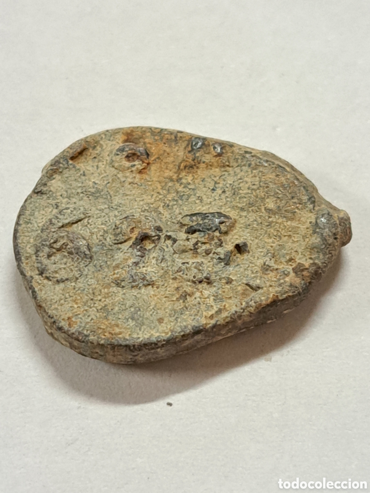 Antig&uuml;edades: Muy antiguo plomo de empresa o de banco