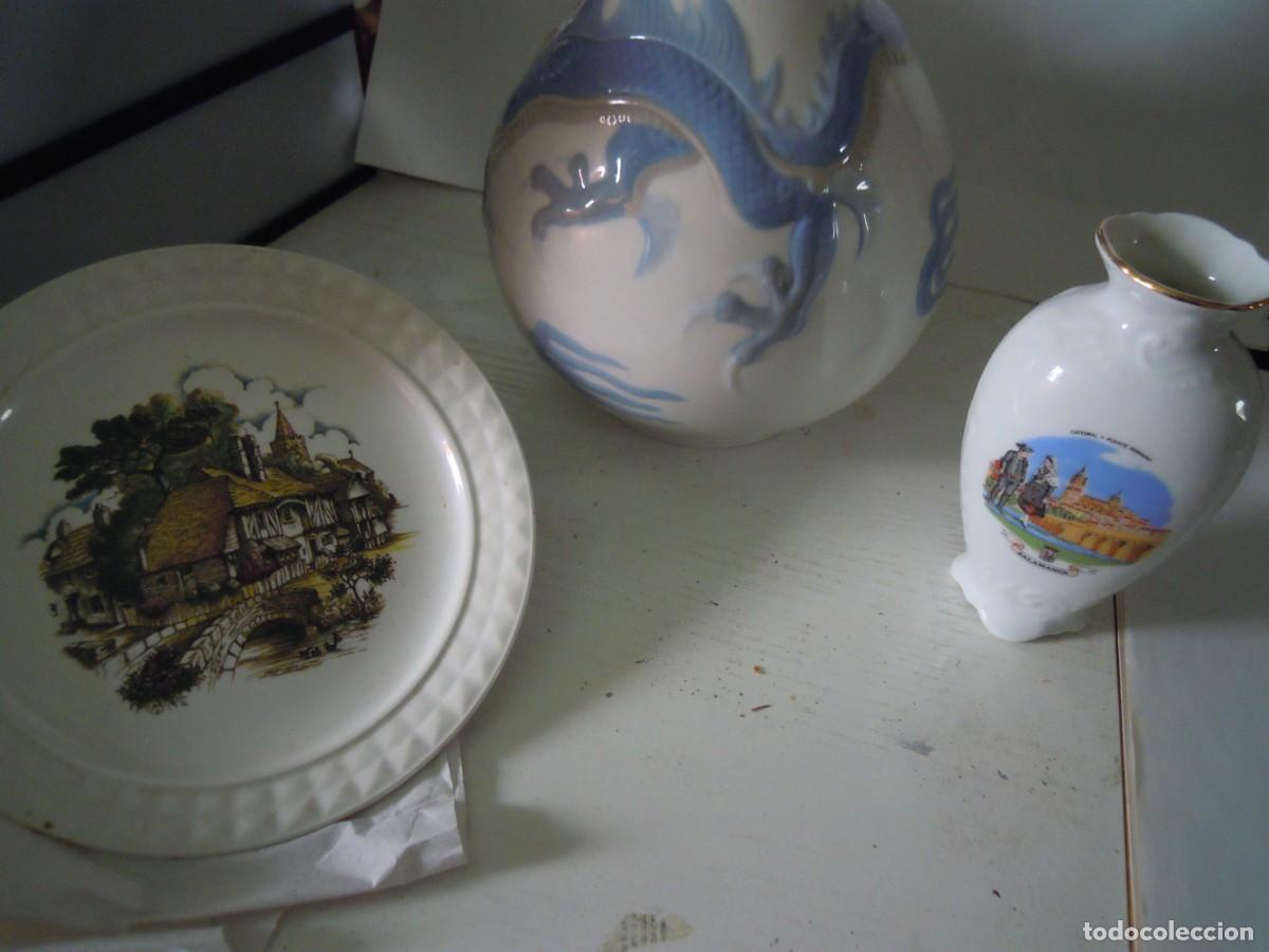 Antig&uuml;edades: GRAN LOTE LLADR&Oacute; Y PONTESA, JARRONES ORIENTAL, SALAMANCA, PLATO...PORCELANA HOGAR