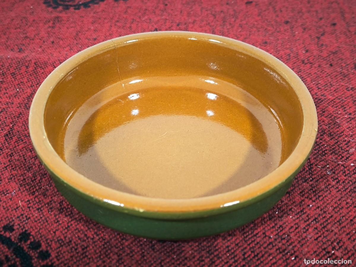 Antiguidades: Plato Hondo De Cer&aacute;mica Esmaltada &ndash; Pieza Cl&aacute;sica Para Cocina Tradicional