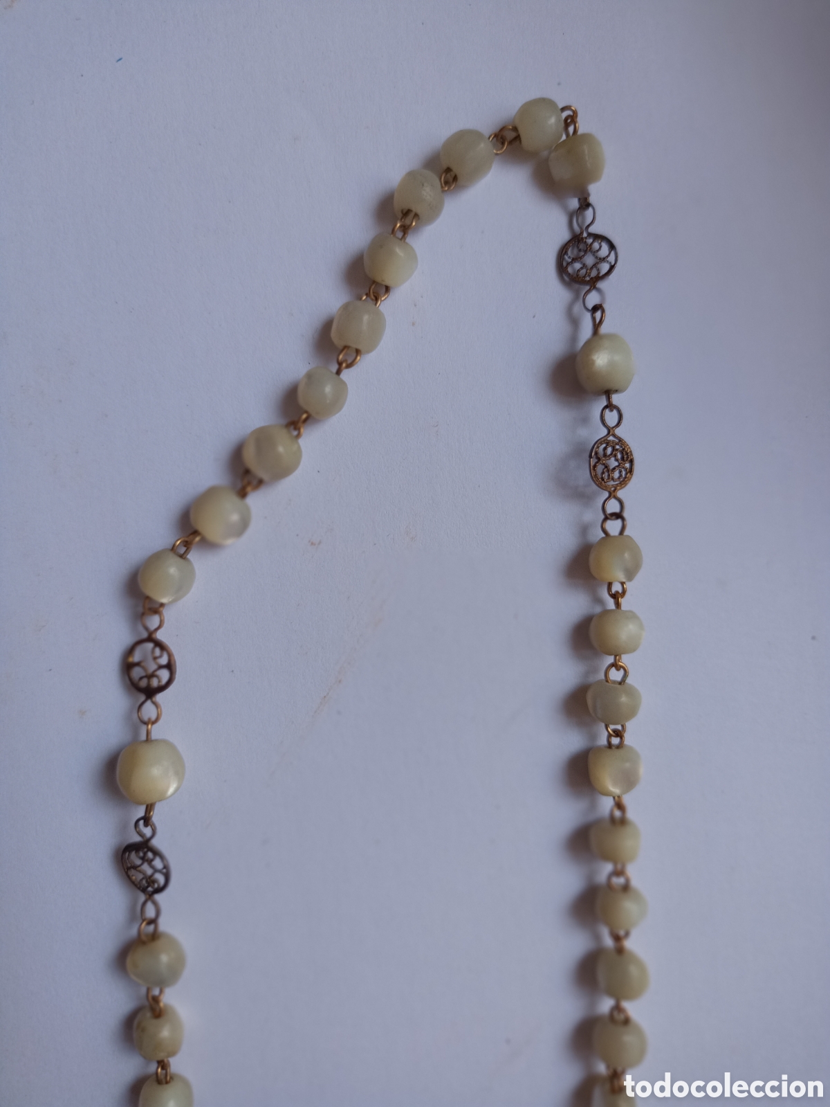 Antig&uuml;edades: Antigua gargantilla de cuentas de N&aacute;car