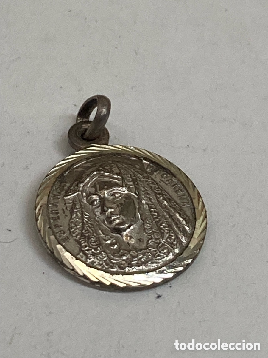 Antig&uuml;edades: Medalla de plata religiosa C571