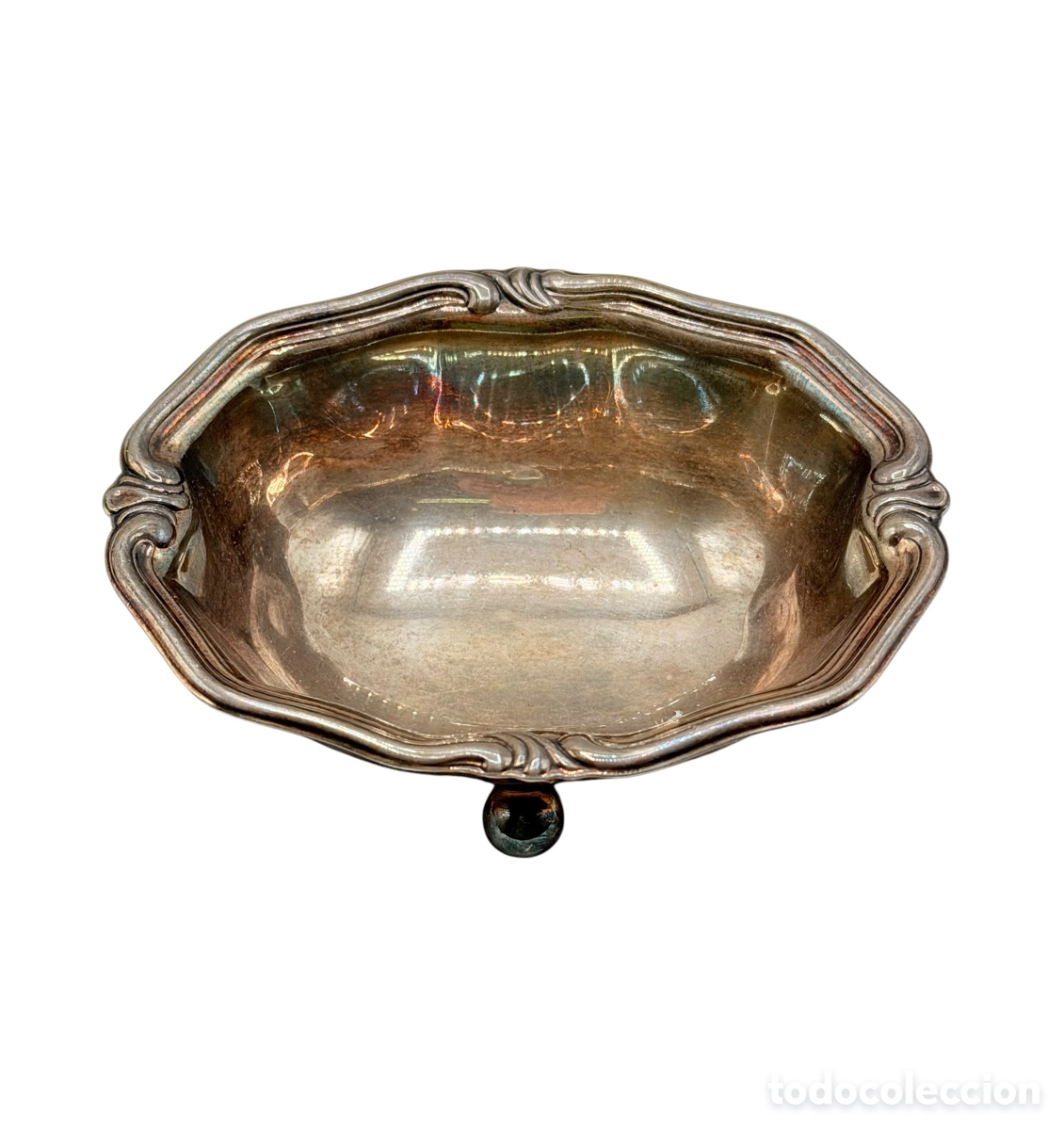 Antig&uuml;edades: Antiguo Recipiente Plateado