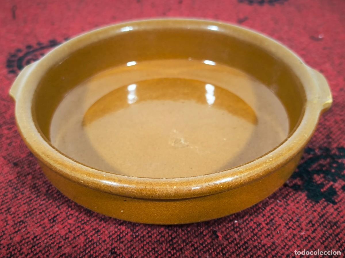 Antiguidades: Fuente De Barro Cocido Tradicional &ndash; Plato Hondo R&uacute;stico Para Horno Y Mesa