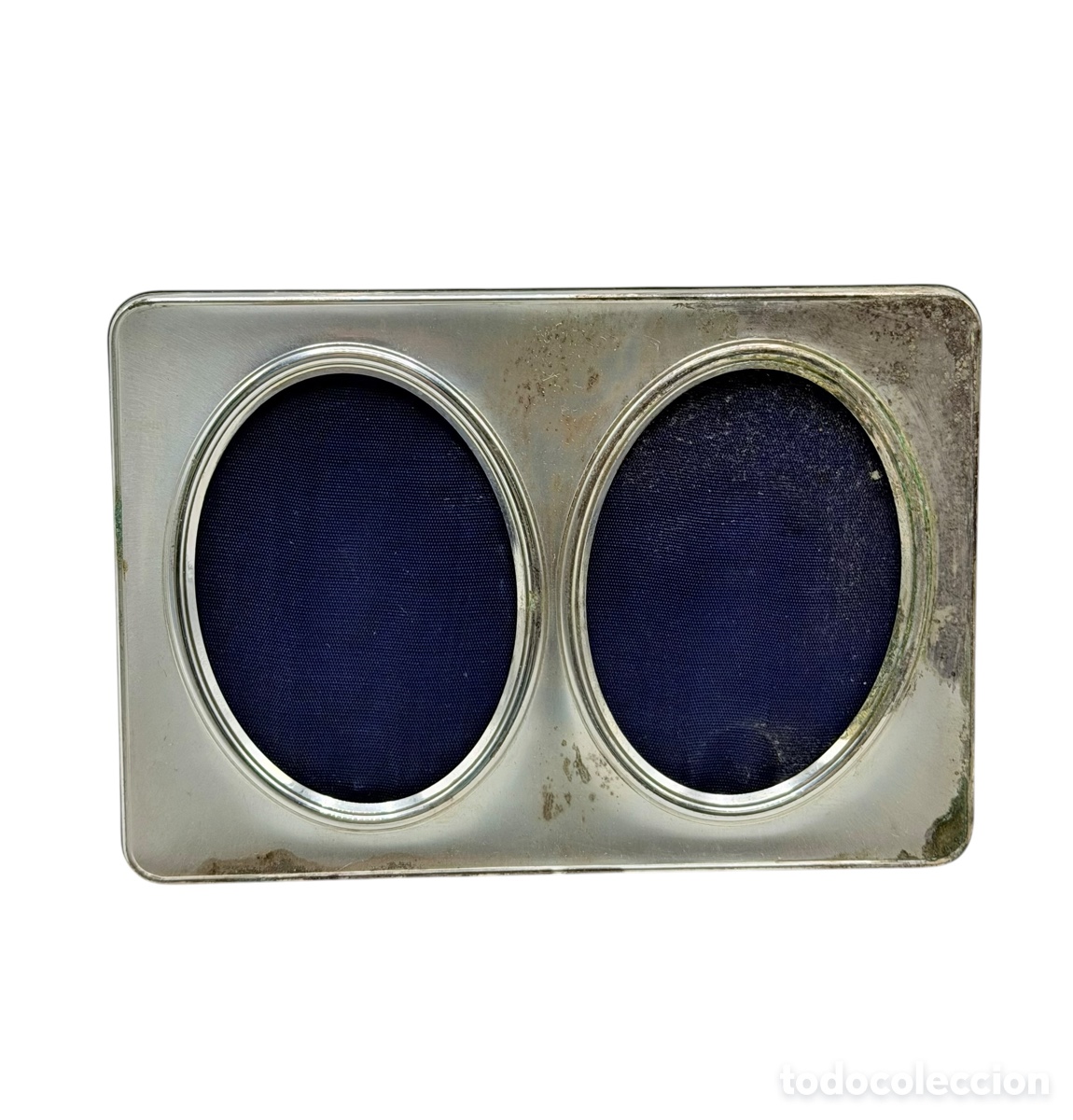 Antig&uuml;edades: Antiguo Marco Doble Plateado