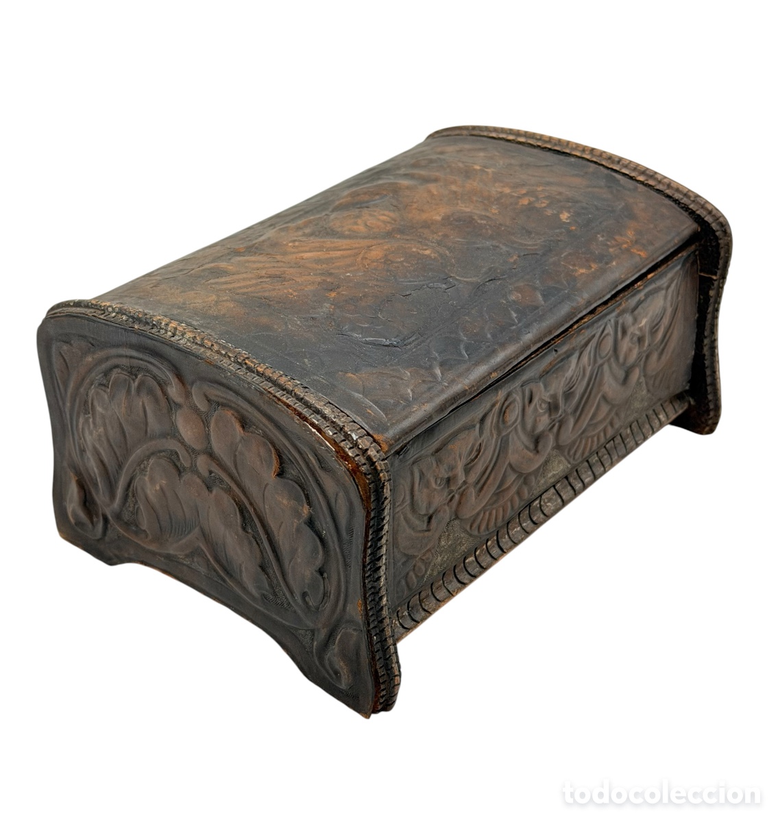 Antiquit&auml;ten: Antigua Caja Neog&oacute;tica de Madera