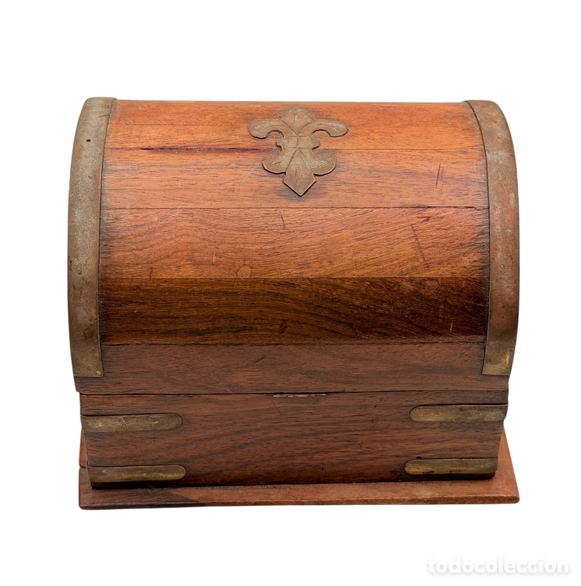 Antig&uuml;edades: Cofre Caja de Madera