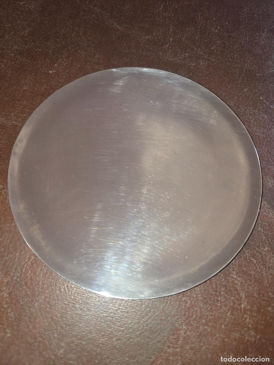 Antig&uuml;edades: PATENA PARA CALIZ PLATA DE LEY