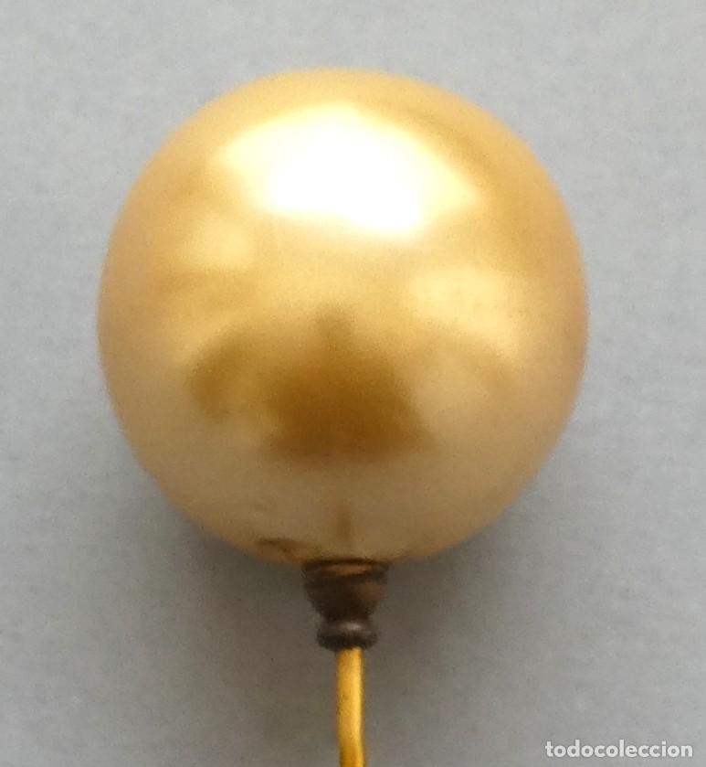 Antig&uuml;edades: ANTIGUO ALFILER PERLA PPIO S. XX