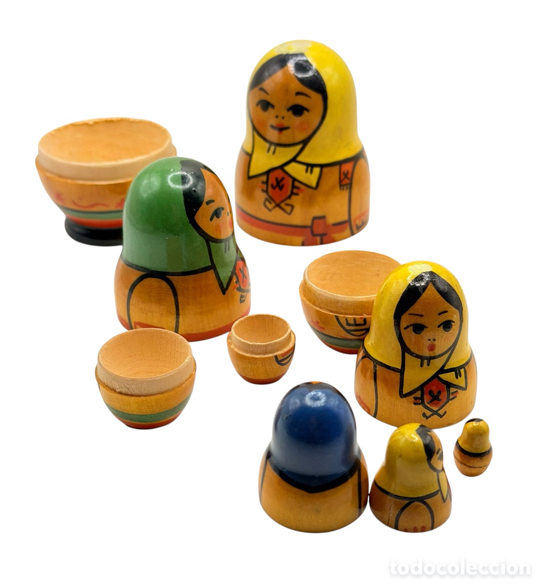 Oggetti Antichi: Figura de Madera Matrioshka