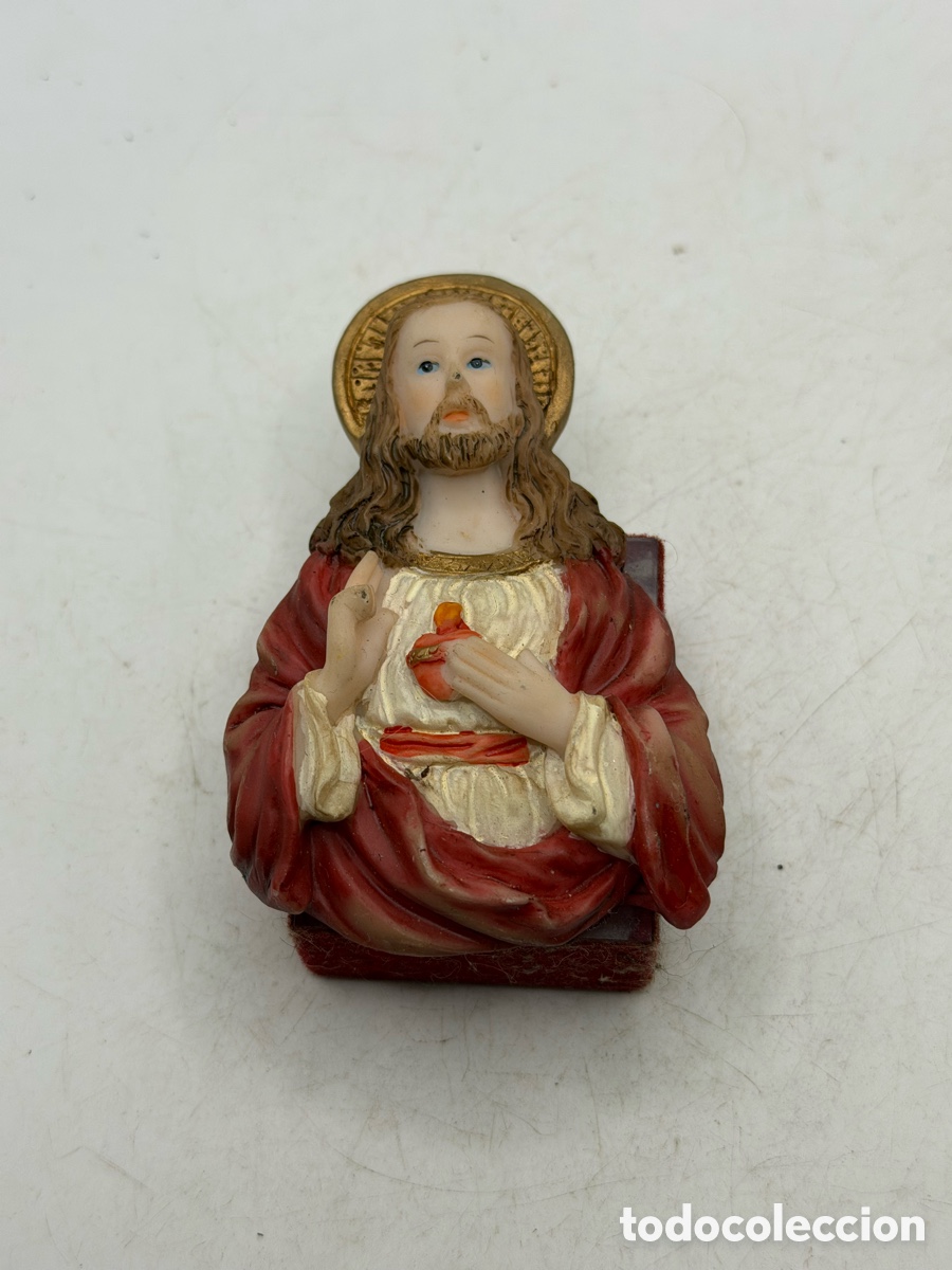 Antig&uuml;edades: Figura Religiosa Vintage - Foto 5