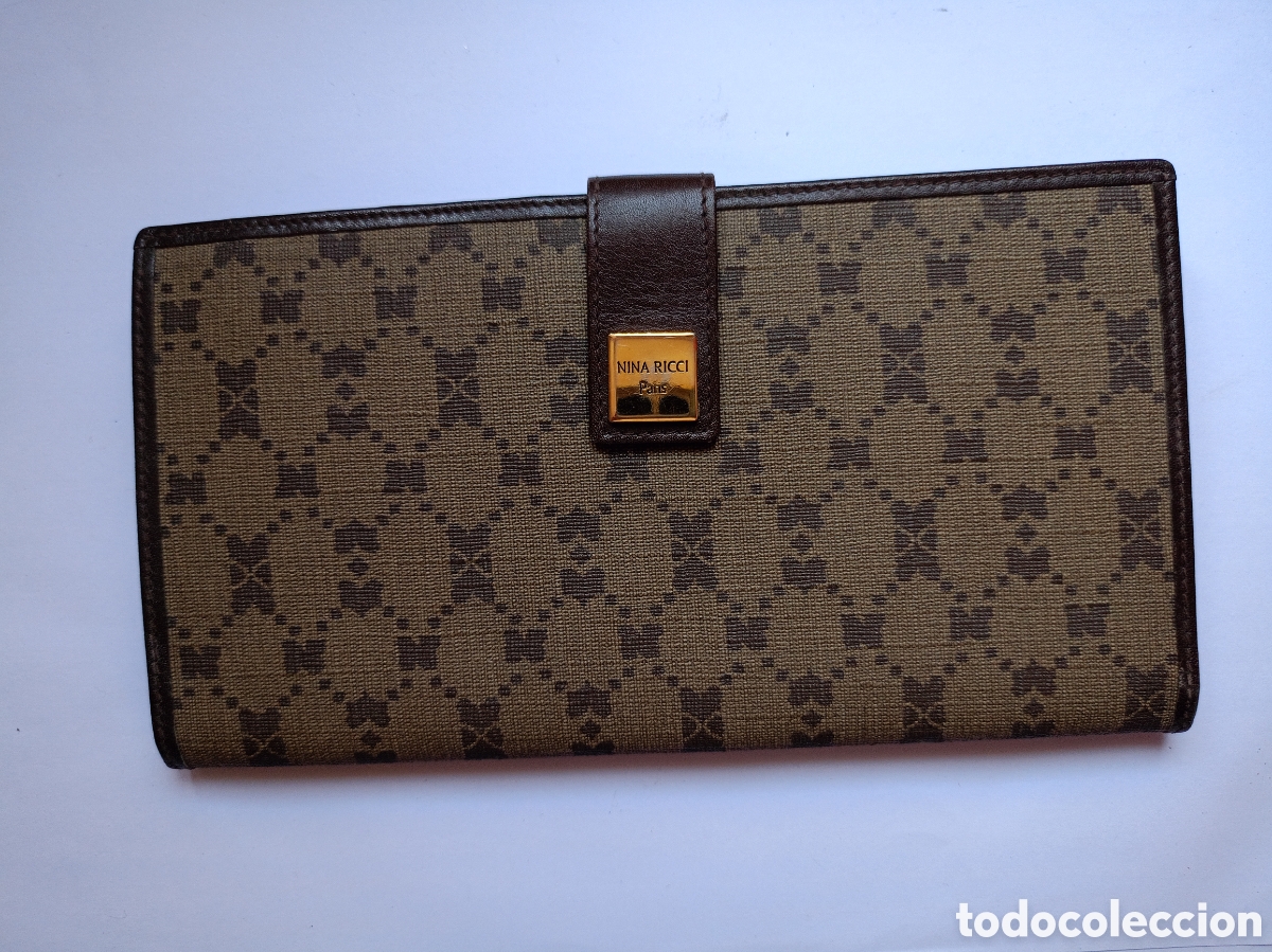 Antig&uuml;edades: Cartera monedero vintage Nina Ricci Paris