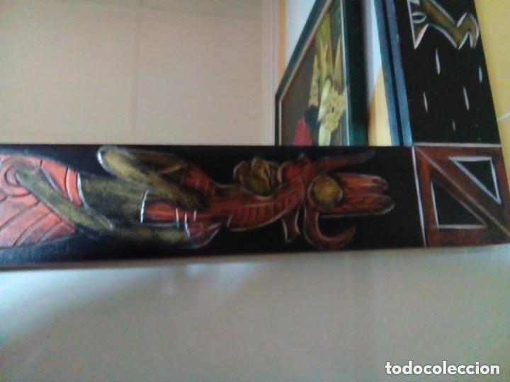 Antig&uuml;edades: espejo con motivos egipcios - Foto 3