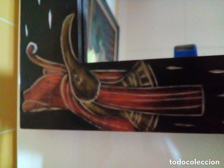 Antig&uuml;edades: espejo con motivos egipcios - Foto 5