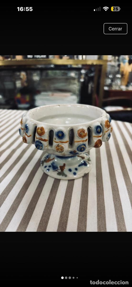 Antig&uuml;edades: Pieza cer&aacute;mica colores