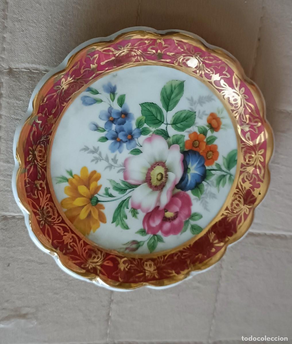 Antig&uuml;edades: Lote 2 platitos decorativos