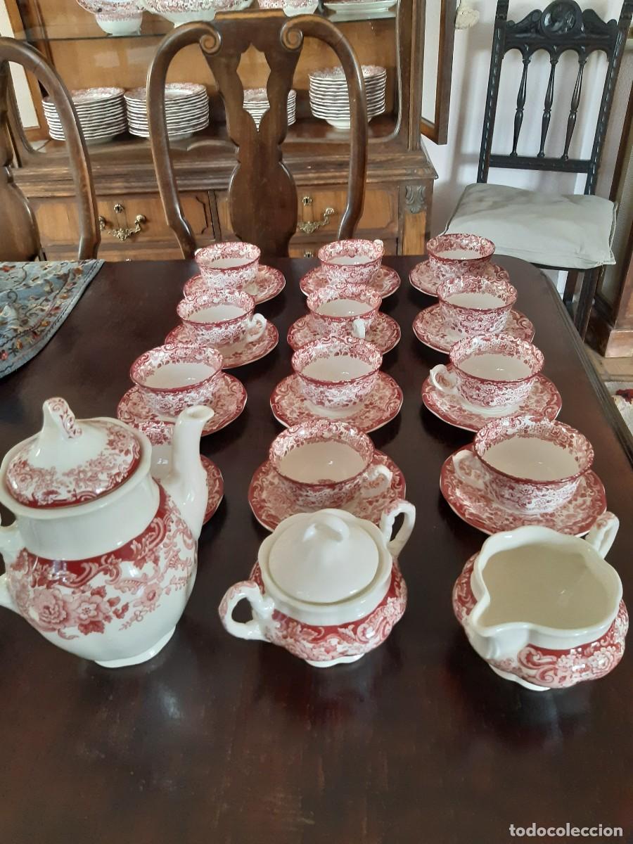 Antig&uuml;edades: Juego de caf&eacute; La Cartuja de Sevilla