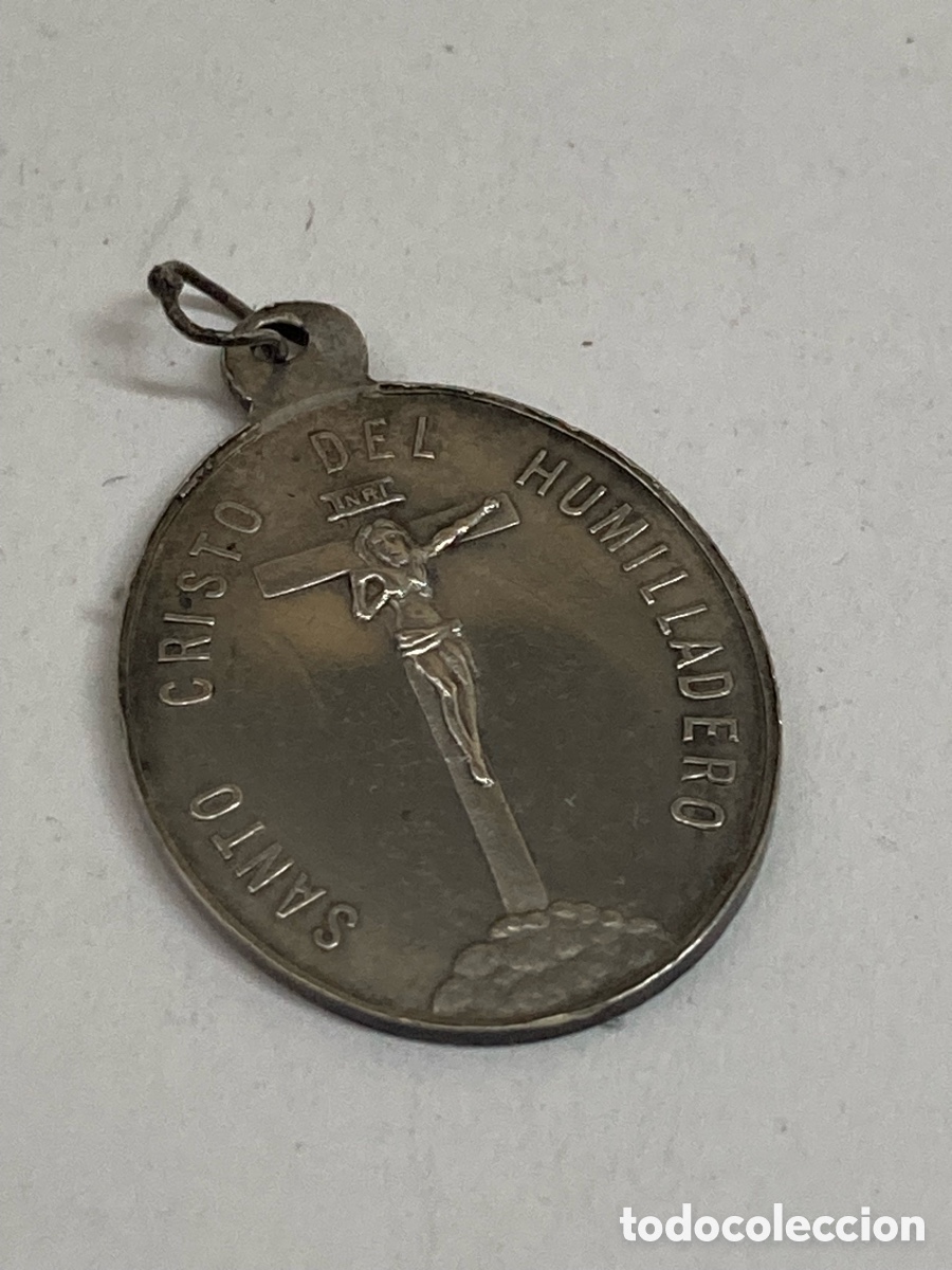 Antig&uuml;edades: Medalla de plata religiosa C571