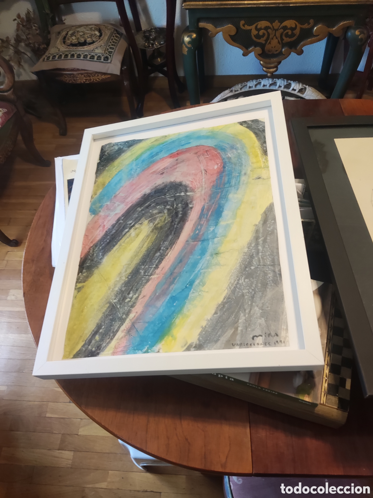 Antig&uuml;edades: V&iacute;ctor mira variaciones t&eacute;cnica mixta