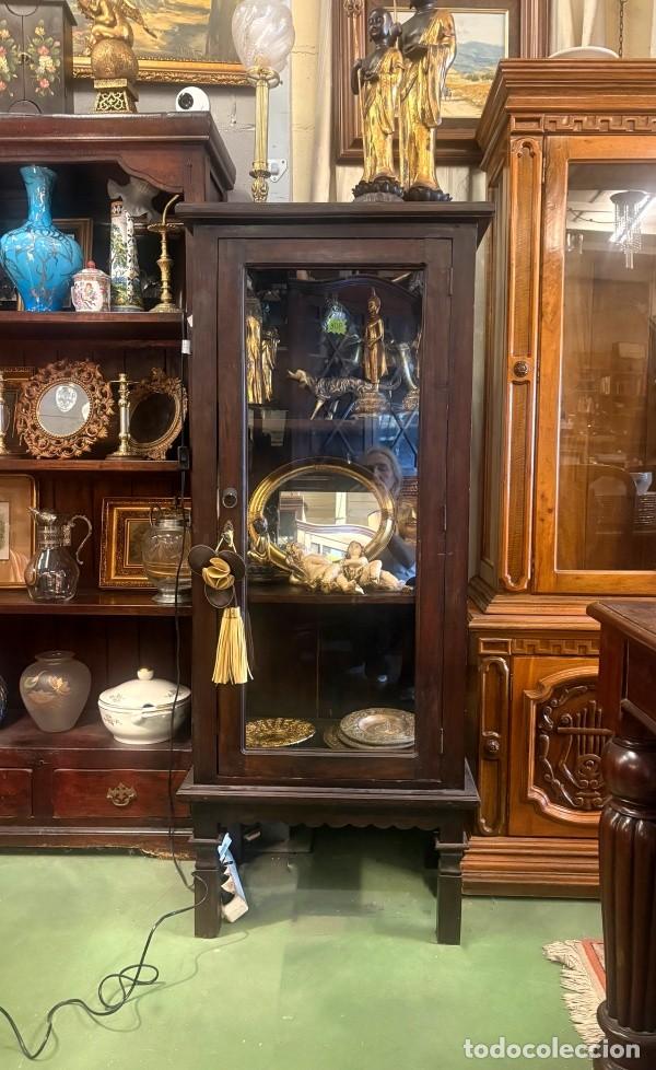 Antig&uuml;edades: Mueble Vitrina Auxiliar - Foto 2