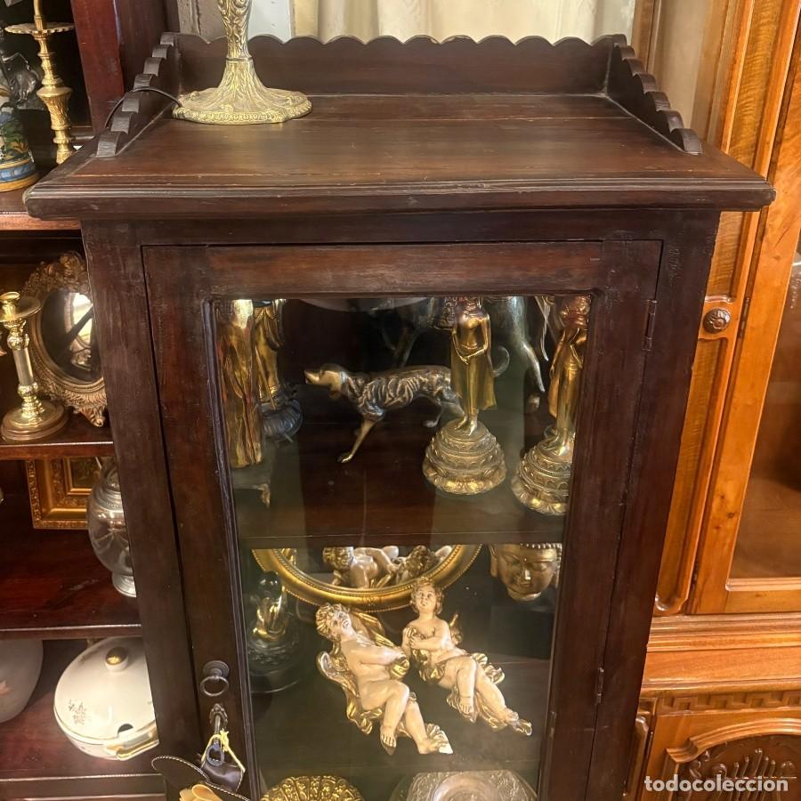 Antig&uuml;edades: Mueble Vitrina Auxiliar - Foto 3