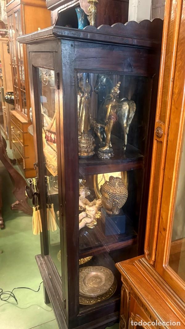 Antig&uuml;edades: Mueble Vitrina Auxiliar - Foto 5