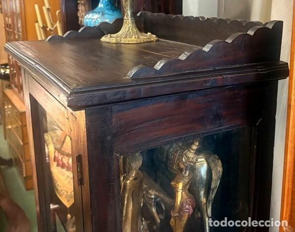 Antig&uuml;edades: Mueble Vitrina Auxiliar - Foto 6