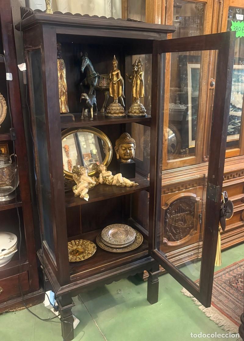 Antig&uuml;edades: Mueble Vitrina Auxiliar - Foto 8