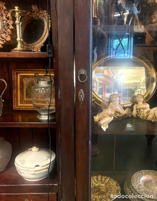 Antig&uuml;edades: Mueble Vitrina Auxiliar - Foto 9